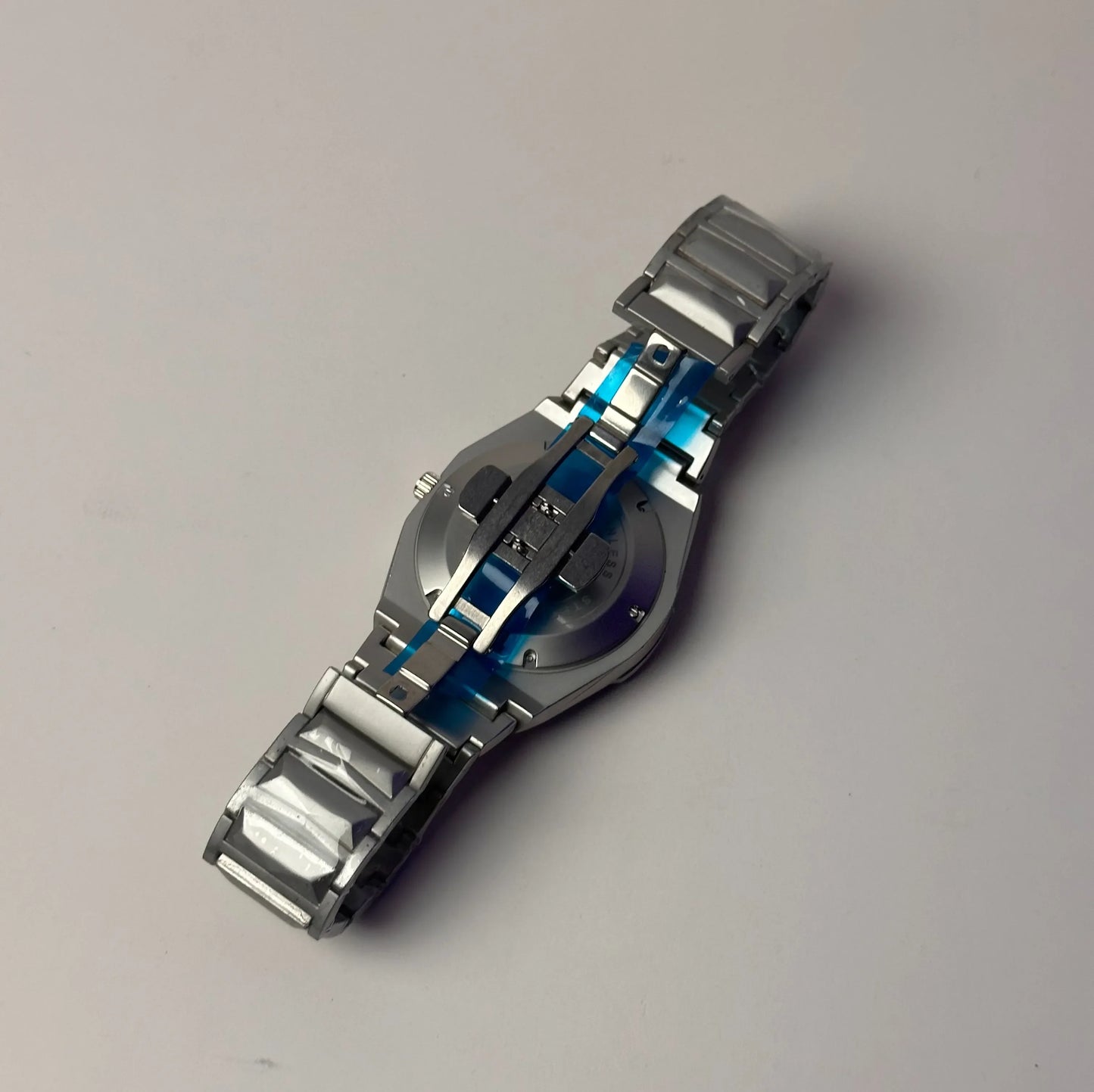 Hublot Men’s Blue Dial Stainless Steel Watch