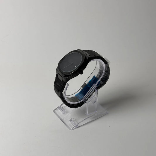 Black Aura Luxury Metal Watch