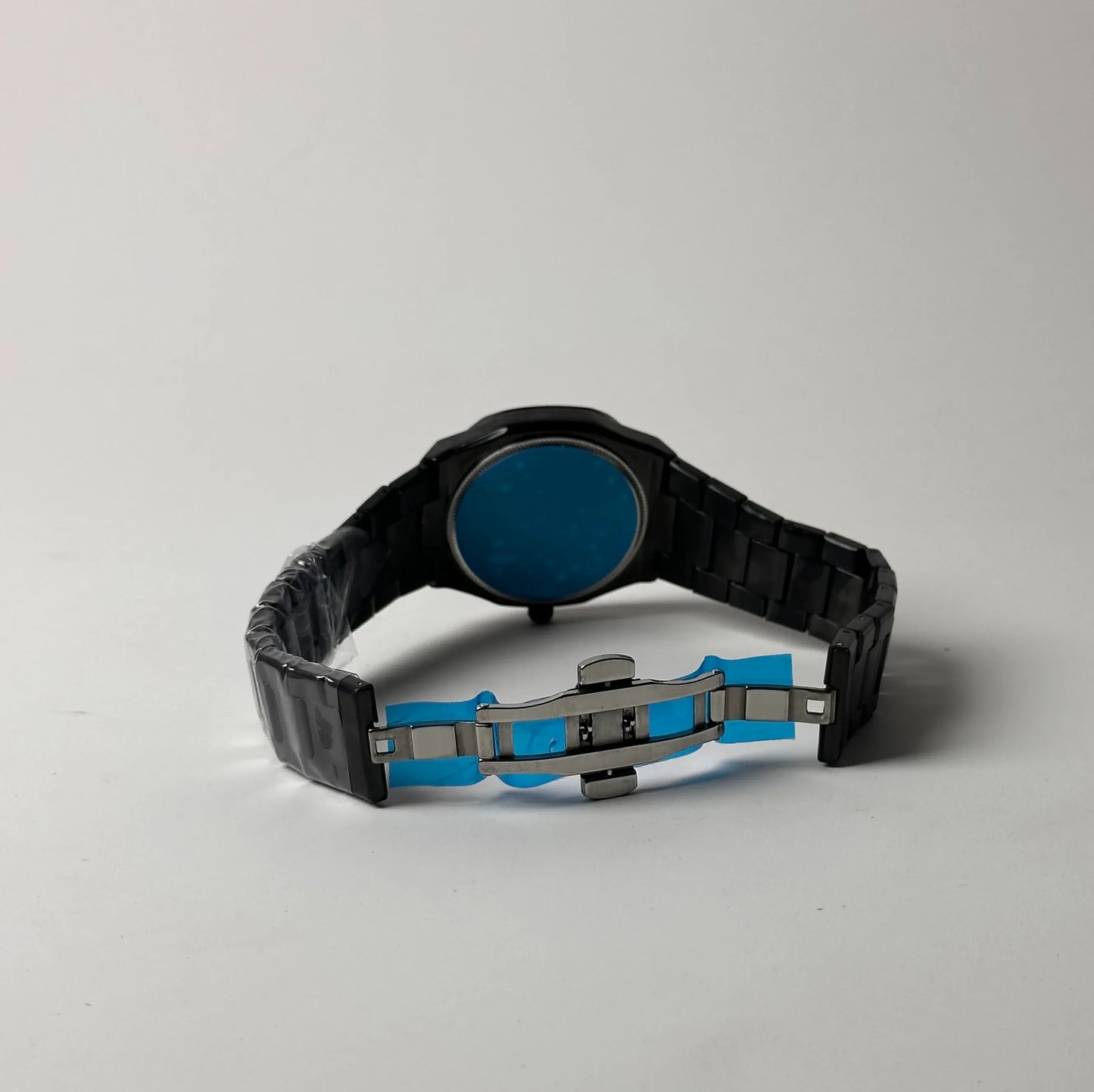 Black Aura Luxury Metal Watch