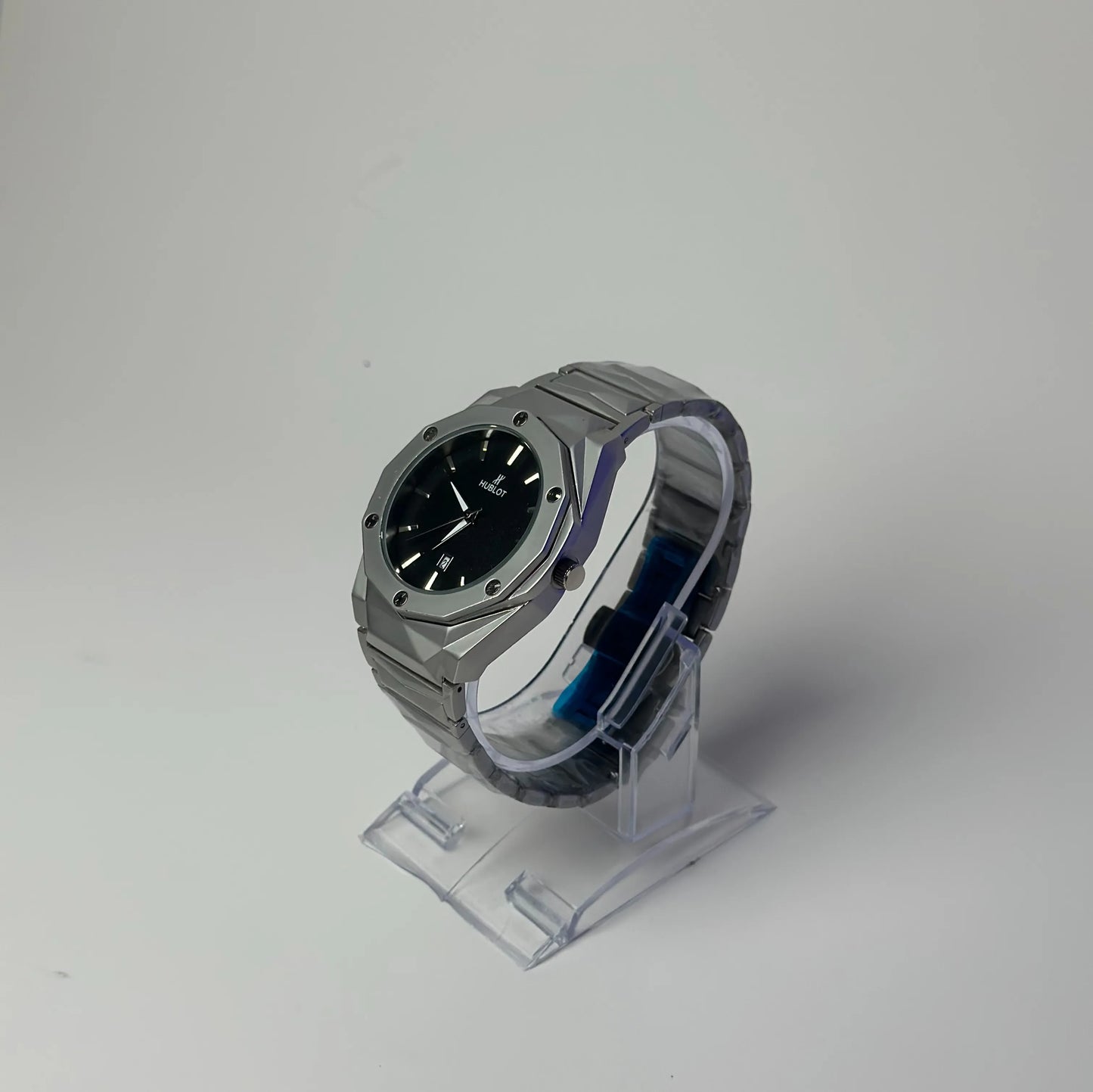 Hublot Men’s Black Dial Stainless Steel Watch