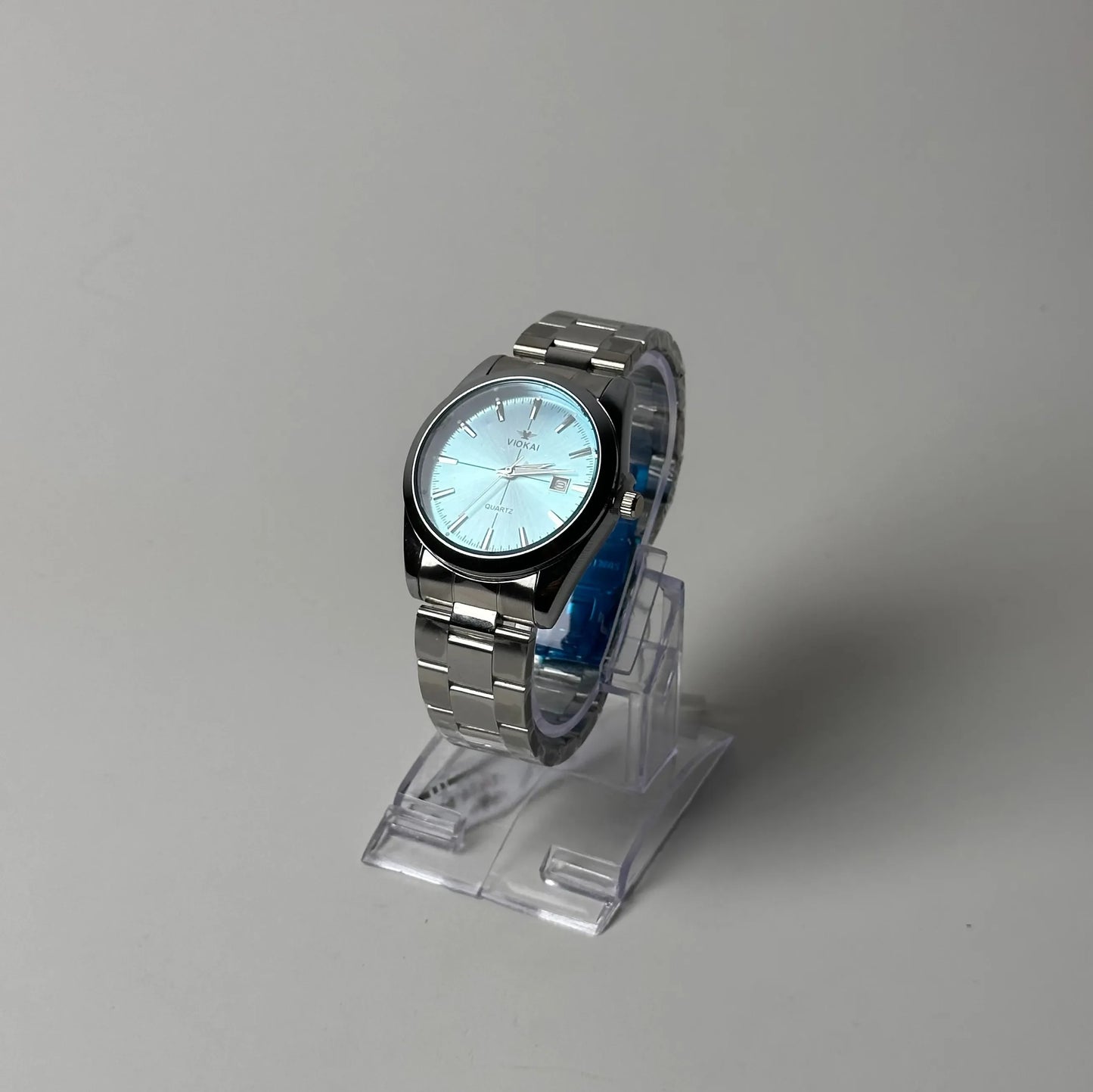 Viokai Men's Tiffany Blue Dial Watch