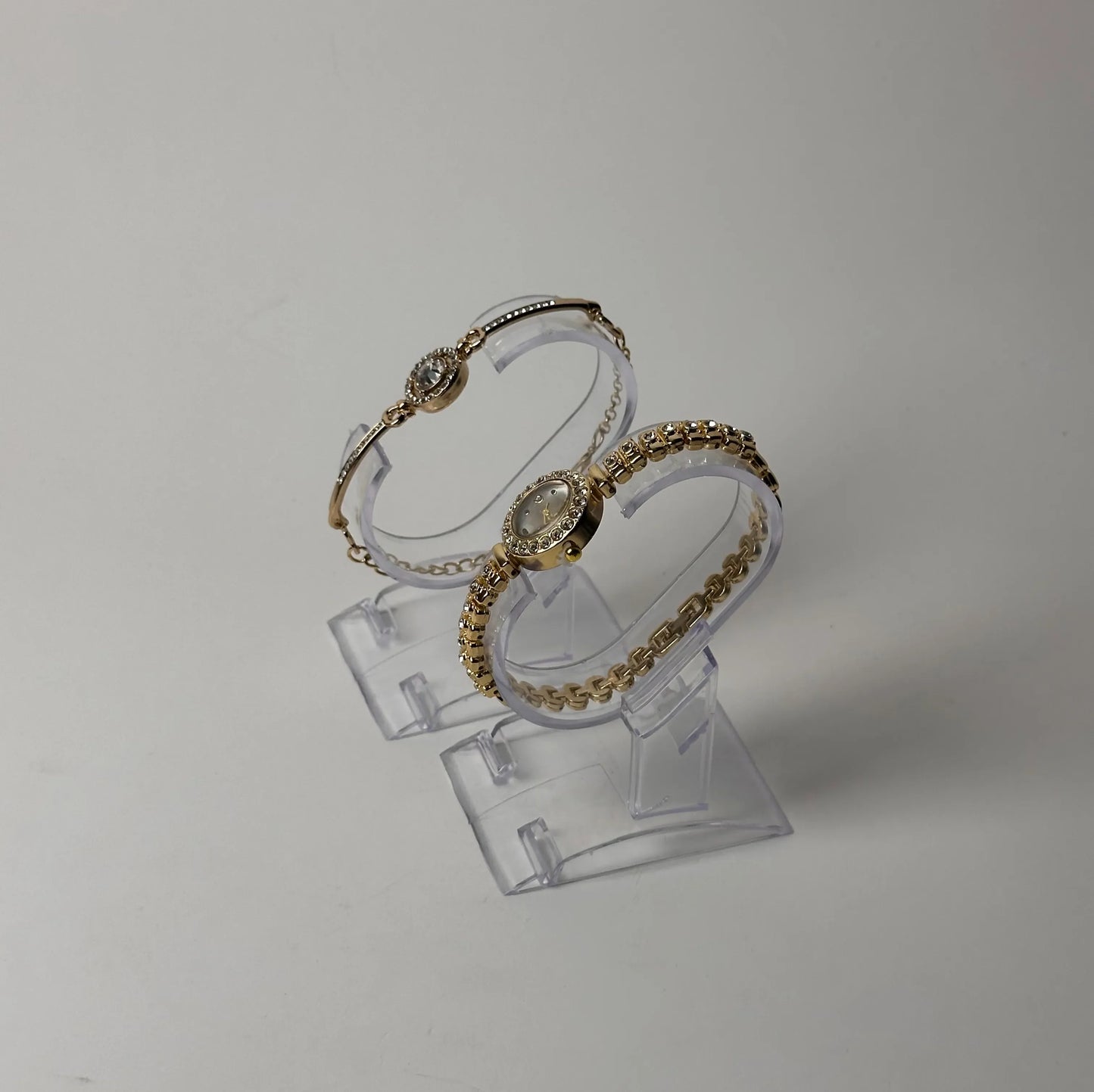 Elegant Gold-Tone Bracelet Watch